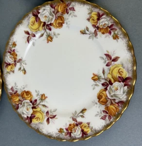 Platos de pan vintage Royal Albert Lenora 6,25" 5 disponibles - Imagen 1 de 3