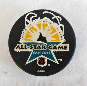 Theoren Fleury Signed 1997 All Star Game Hockey Puck JSA Authenticated - Picture 1 of 3