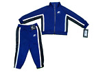 Nike Air Boys Tracksuit 18 24 Months Pants 2 Piece Set Blue White Black Knit