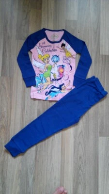 Disney Tinkerbell пижамы пижамы девочек Kids детей 10 - Изображение 1 из 2