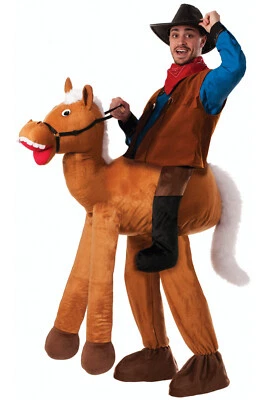 Ride A Horse adult standard western ranch cowboy fun parade stage party costume - Image 1 of 4