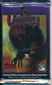 LOTE DE 4 PAQUETES 1995 THE UMBRA - RAGE SELLADO BOOSTER HOMBRE LOBO EL APOCALIPSIS - Imagen 1 de 1