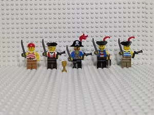 LEGO Pirate Crew Minifigures MOC - Picture 1 of 2
