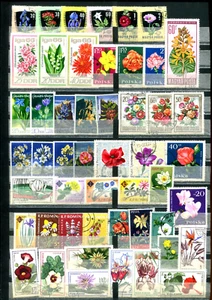 Lot Blumenmotive o ( 50688 ) - Picture 1 of 2