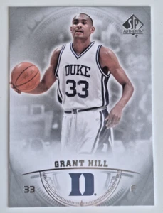 2013-14 SP Authentic #4 Grant Hill 🏀 Duke - Picture 1 of 2