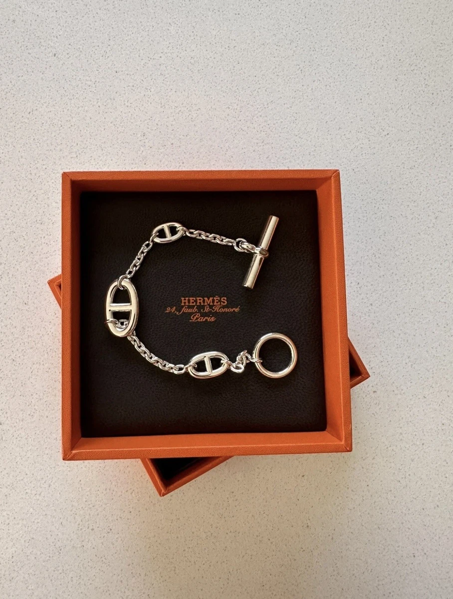 HERMÈS Silver Chain Fashion Bracelets for sale | eBay