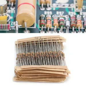 300PCS 1/2W Resistor Kit 10Ω-1MΩ Graphite Resistor  Electrical Projects - Picture 1 of 10