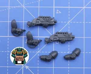 Warhammer 40K Space Marines Deathwatch Veterans Shotguns - Picture 1 of 2