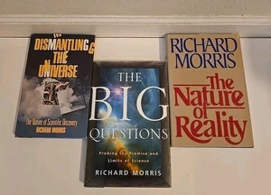 Richard Morris 3 Book Lot w/Dismantling The Universe, The Big Questions More - Picture 1 of 8