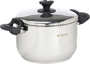 Vanitosa Set Pastapot, Acciaio Inossidabile, Argento, 32.5 X 18 X 23.5 Cm - Foto 1 di 12