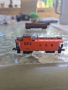 Tri-ang R115 CN HO / OO Gauge Caboose Orange CN 6206 Vintage  Hornby - Picture 1 of 4