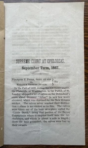 Supreme Court at Opelousas September Term 1867 - Imagen 1 de 2