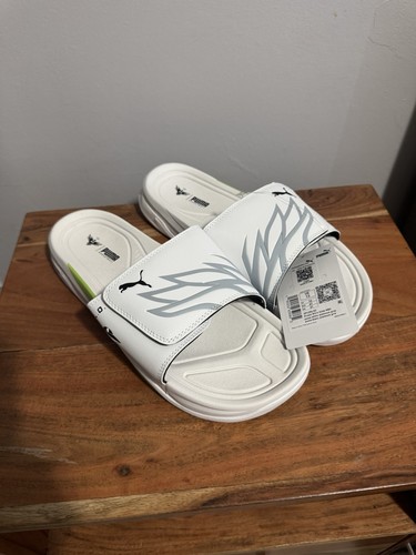 PUMA LaMelo Ball x Dream Nitro MB.02Slide 'Bianco Verde Glare'