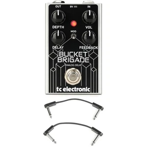 TC Electronic Bucket Brigade Analog Delay Pedal with EBS Patch Cables - Picture 1 of 1