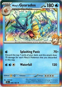 Misty's Gyarados Holo Rare SV10: Destined Rivals 049/182 NM - Picture 1 of 2