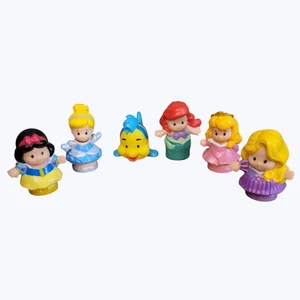 Fisher Price Little People 6 Disney Princess Ersatzfiguren für Spielsets - Bild 1 von 10