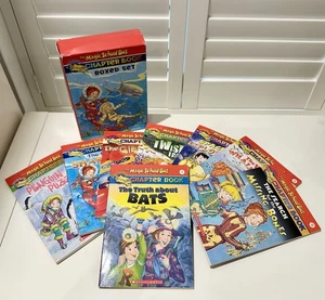 The Magic School Bus Chapter Book The Science Boxed Set Books 1-8 RARE - Picture 1 of 4