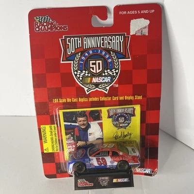 1998 Racing чемпионов | Роберт Прессли #59 матч света 1:64 литой гоночный автомобиль - Изображение 1 из 4