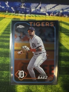 2024 Topps Chrome Javier Baez #109 Detroit Tigers - Picture 1 of 2