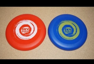 SKY RIDER Hochleistungs Flugscheibe ROT & BLAU Wurfscheibe Frisbee Sommer - Bild 1 von 3