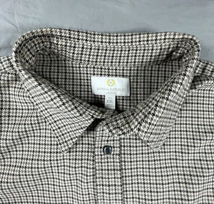 Banana Republic Herren Hemd Tall XXL 100% Baumwolle Micro Hahnentritt, Archiv - Bild 1 von 17