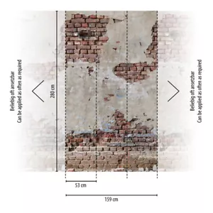 Livingwalls Vliestapete The Wall II Steinoptik 392351 - Bild 1 von 2