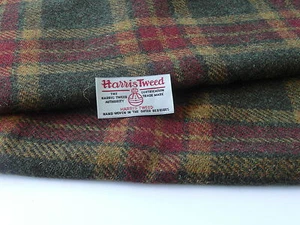 Tela y etiquetas Harris Tweed 100 % lana material artesanal - varios tamaños código.f23 - Imagen 1 de 1