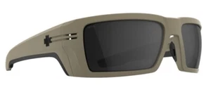 Spy Optic REBAR ANSI SE Z87.2+ Sunglasses - MATTE SAND / HAPPY GRAY Lens NEW - Picture 1 of 4