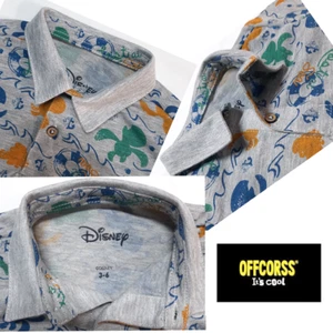 🆕🔥 BOYS Offcorss Disney Bodysuits Top Shirt Gray Baby Size 3-6 Months - Picture 1 of 13