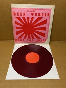 DEEP PURPLE - MADE FOR JAPAN - LP. RED VINYL TOKYO 1975 - Picture 1 of 5