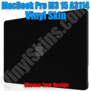 Any 1 Vinyl Skin / Decal for Apple MacBook Pro M3 15" 2024 A3114 Top & Bottom - Picture 1 of 68