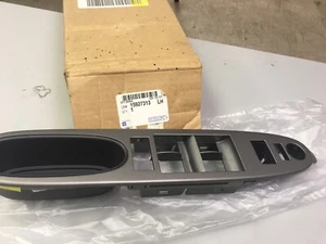 Plate Asm-Front Side Door Accessory Switch Mount *Dark Satn Nkl 05-07 Cobalt - Picture 1 of 9
