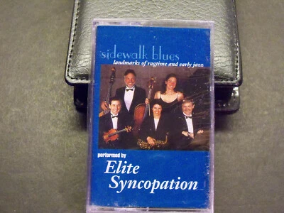 Elite Syncopation: Sidewalk Blues, Ragtime and Early Jazz (cassette) Rare - New - Image 1 of 4