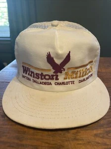 Vintage Winston Million Racing Hat Cap Snapback Daytona Talladega Charlotte - Picture 1 of 12
