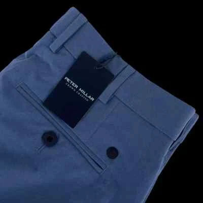 Peter Millar Crown Crafted Surge Shorts Blue Pearl Tailored Fit Sz 40 $125 - Image 1 of 4