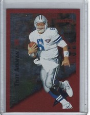 1995 Score Troy Aikman #15 Red Siege Parallel Free Shipping