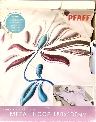 INSPIRA Metal Magnetic Hoop for PFAFF Embroidery Machines. 180 x 130mm. - Image 1 of 3