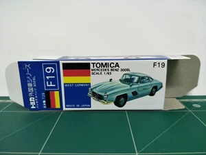 REPRODUCTION BOX for Tomica Blue Box No.F19 Mercedes Benz 300SL - Picture 1 of 10