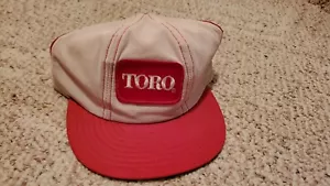 Vintage Toro Lawnmower Trucker Mesh Snapback Mütze Kappe selten 80er Louisville Mfg. Co Neu - Bild 1 von 4