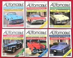 6 Issue Lot COLLECTIBLE AUTOMOBILE Magazine 1990 Full Year CLASSIC Vintage CARS - Picture 1 of 2