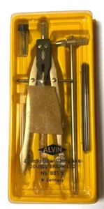 Vintage Alvin Comb. Bow Compass Double Break Leg No. 805V W. Germany - Picture 1 of 3