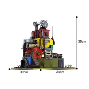 C5600 Base / Supply Point with Interior Building Toys Set 2184 Parts - Picture 1 of 1
