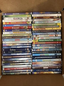 Huge 50+ Kids DVD lot | Mostly DISNEY mix /w Assorted Children's titles - Picture 1 of 7