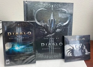 Diablo 3: Reaper of Souls Art Book, colonna sonora e dietro le quinte DVD set SIGILLATO - Foto 1 di 7