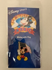 Disney 12 Months of Magic Mickey with Flag Pin - Picture 1 of 2