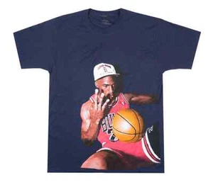 Camiseta Legendary Michael Jordan NBA Championship 3 azul turba para hombre. - Imagen 1 de 1