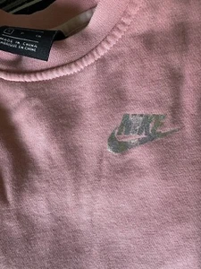 Kids Small Nike Crewneck - Glittered Emblem - Picture 1 of 3