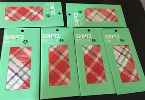 Spritz Weihnachten Seidenpapier 6 Packungen (8 Blatt pro Packung) 16,5” x 24” Neu - Bild 1 von 11