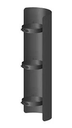 JEREMIAS Strahlungsschutz FERRO Länge 750 mm Ø 120 mm