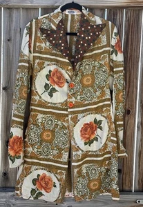 Claire Fluery Atelier NYC Theater One Of A Kind Stage Costume Vintage Fabric SzS - Picture 1 of 17